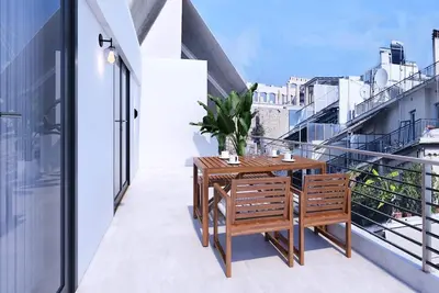 Image de Appartement « The Acropolis Penthouse » avec balcon, Wi-Fi et climatisation