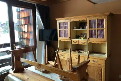 Image de Studio charmant avec mezzanine au Praz de Lys, proche pistes et commerces