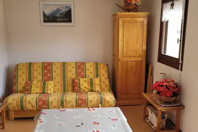 Image de Studio cosy au centre, proche des pistes