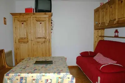 Image de Studio 20 m², 4 pers, centre village, proche pistes