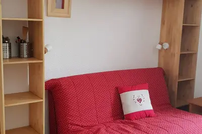 Image de Studio confort 4 pers avec balcon et parking, Le Praz de Lys