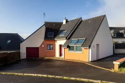 Image de Maison de vacances 'Ti Harmoniel' avec terrasse privée, Wi-Fi et climatisation