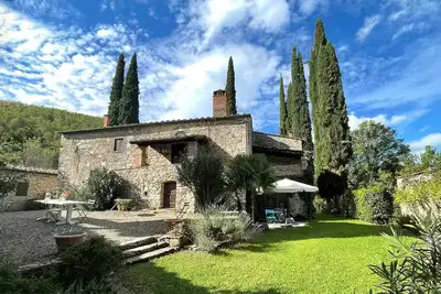 Image de Tuscany Country House in Central Chianti Wine Country, Amazing Panoramic Views