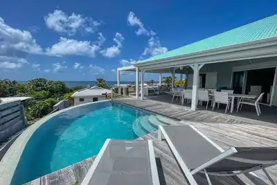 Image de Villa avec piscine vue mer 8 personnes (Gpsa83)