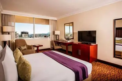 Enchanting Views In Namibia! Spacious Accommodation, Rooftop Pool, Free Parking!