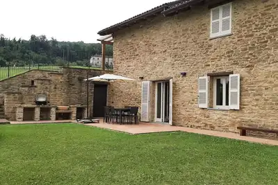 Image de Maison de vacances privée avec climatisation, Wifi, piscine privée, Tv, véranda, vue panoramique
