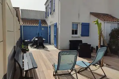 Image de Maison proche plage, terrasse, parking, Wifi