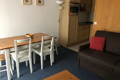 Image de Confort studio 6 pers, vue pistes, animaux admis