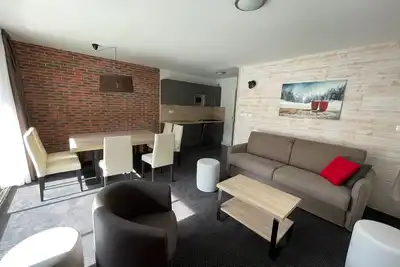 Image de Appartement 3 pièces, piscine, 8 pers, vue montagne - Gourette