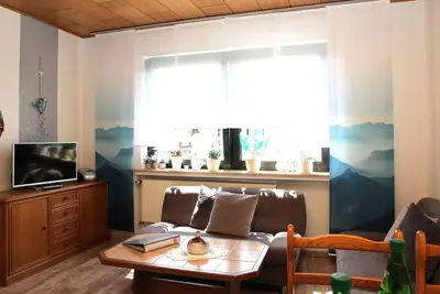 Image de Appartement 'Mit Garten' avec terrasse privée, jardin privé et Wi-Fi