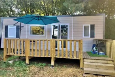 Image de Pont de Salars-Mobil-home tout confort, 6 personnes dans camping 4 étoiles