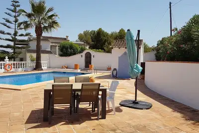 Image de Moraira winter sunshine escape - villa  with enclosed naya, C/H, two beds/baths