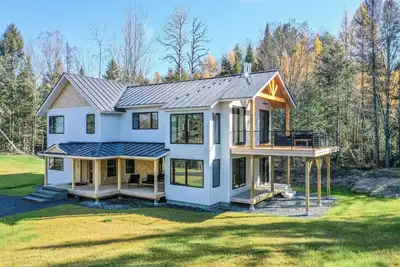 Image de Newly Built Mountain Ski Retreat in Stowe Vermont