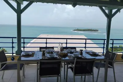 Image de Duplex L'ilet bleu vue mer incroyable et piscine