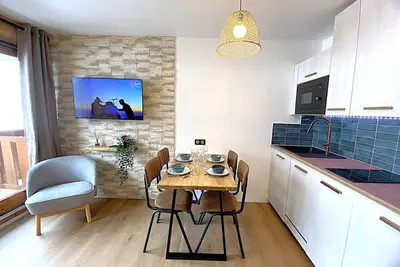 Image de Studio Cosy Skis aux Pieds à Méribel, 4 Pers, WiFi