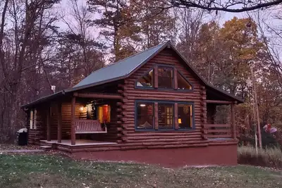 Image de Charming 2-bedroom cabin in pleasant Waterfall