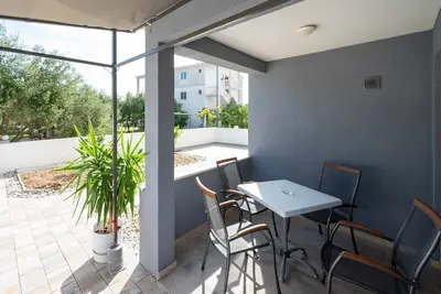 Image de Appartement de deux chambres avec la terrasse Orebic, Peljesac (A-24949-a)