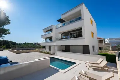 Image de Three-bedroom penthouse  Break with shared pool