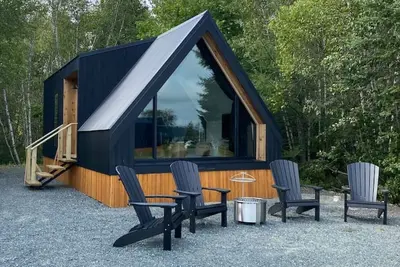 Image de Bay Front A-Frame | Near Birch & Bunker`s Harbor