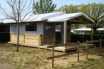 Image de B30 Lodge Toilé 2ch Wc 4 personnes