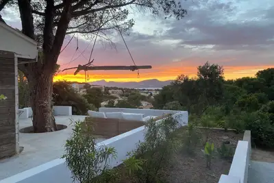Image de Maison Presqu'île de Giens, vue sur l'Almanarre. Animaux de compagnie acceptés!