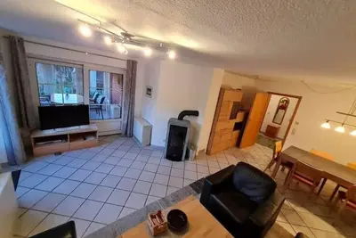 Image de Cozy first floor holiday apartment with fireplace and conservatory in Petersdorf