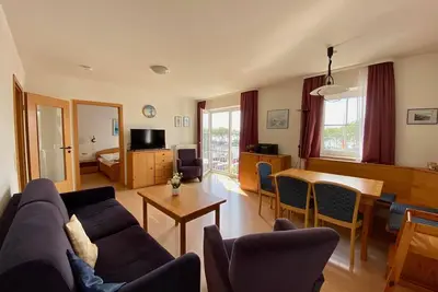 Image de Comfortable vacation apartment with harbor and Baltic Sea view in Orth