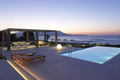 Image de Superb Kissamos Villa | Villa Poseidon’s Cove | Beach Front | 8 Bedrooms |.