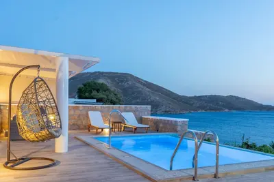 Image de Magnificent Patmos Villa | Villa Serenity Cove | Breathtaking Sea Views |.