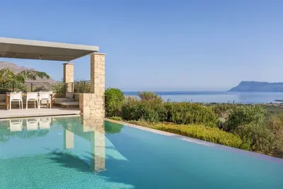 Image de Splendid Kissamos Villa | Villa Helios View | 2 Bedrooms | Breathtaking Sea.