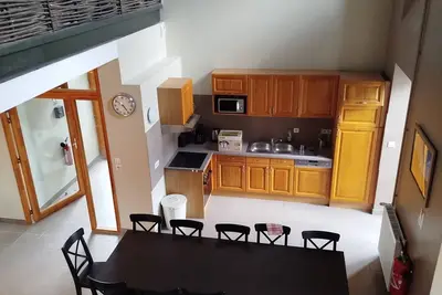 Image de Gîte de 12 personnes, 6 chambres doubles situé au Brignon, Haute-Loire.