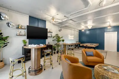 Oceanfront Paradise w/ Speakeasy, Karaoke, Pool & Dock for Endless Play