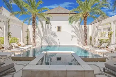 Image de Serene Villa with Kitchen, Living & Dining Area, & Balcony + Outdoor Pool!