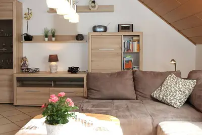 Image de Appartement « Ferienwohnung Niemeier, 97 m² » avec balcon et Wi-Fi