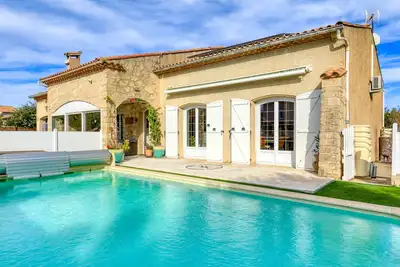 Image de Chambre d’hôtes « Villa Angelo - Olive Verte » avec piscine partagée, Wi-Fi et climatisation