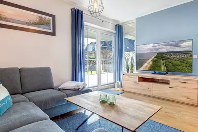 Image de Comfortable vacation apartment in Koserow with terrace, garden and modern furnishings.