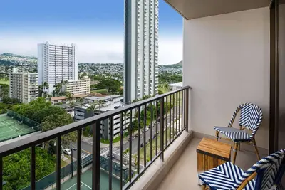 Image de 15th Fl Waikiki Sunset | Ac | Parking | Mtn View