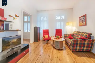 Image de Waldfriede - Red vacation apartment with balcony, Wlan & close to the sandy beach