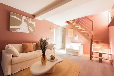 Image de Duplex d'architecte 2 chambres Balcon face aux Thermes