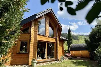 Image de Chalet finlandais et son pod