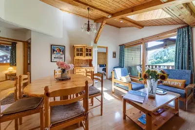 Image de Appart 3 chb 2 sdb pour 6, panorama sur les pistes