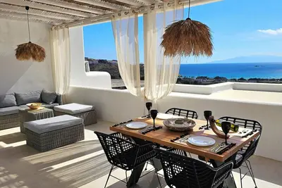 Image de Mykonos4Islands Villa \"Athena\" with shared pool - 5 min walking from the beach