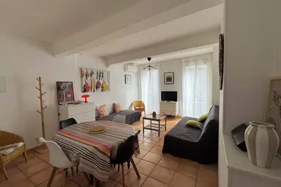 Image de Appartement 4 personnes, climatisé, centre ville et à 50 m de la plage