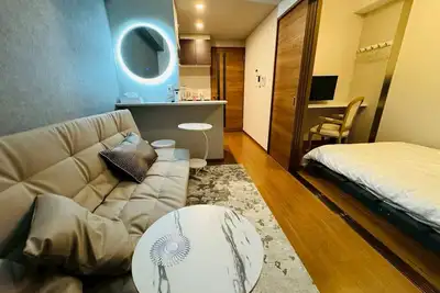 Image de New! LuxurySweet Hakata Ekiminami 61 ・Max 3-4 people, 5 min. drive from Hakata Station, newly built, pets allowed on condition