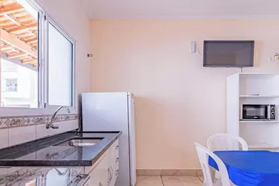 Image de Flat em Ubatuba a 5 min da praia acomoda 5 pessoas