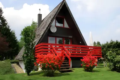 Image de Maison de vacances 'Zum Vennbiber' avec jardin privé, au bord des Hautes Fagnes