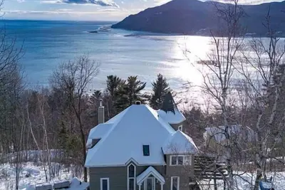 Image de Vue majestueuse sur le fleuve St-Laurent!