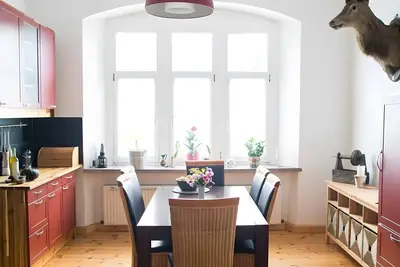 Image de Appartement Oberförsterei Sosa I avec jardin commun et Wi-Fi