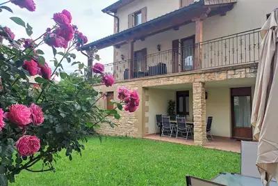 Image de Casa Rural Torreblanca, a 15 minutos de Pamplona, ideal para familias con niños.