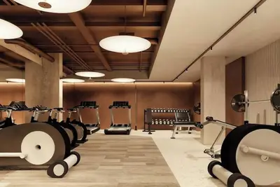 Image de 2 bed/2bath Ph with private deck